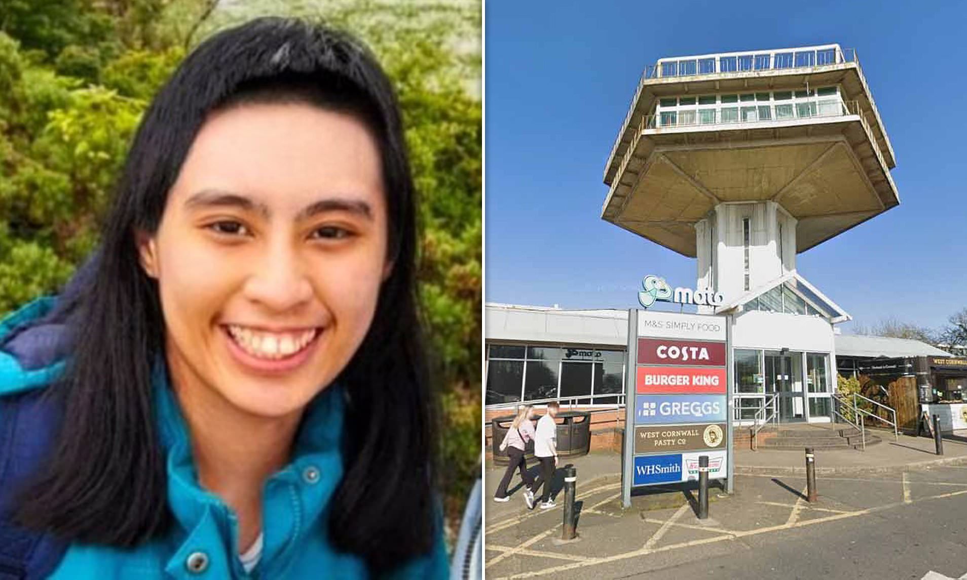 Second year university student, 21, was found dead at M6 motorway ...