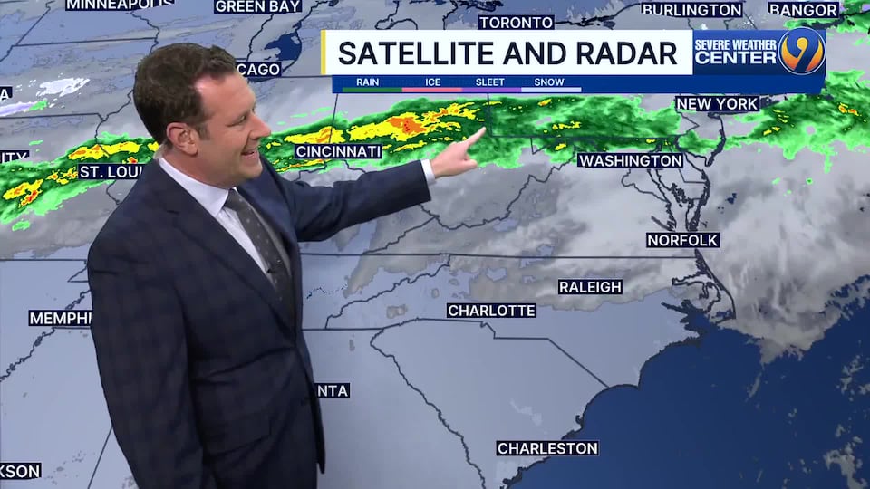 Forecast: Tracking the chance of rain after record heat