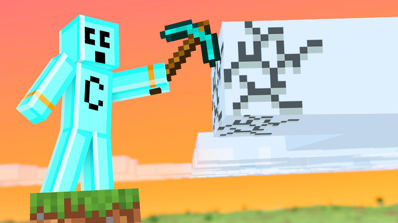 Breaking every block possible to uncover hidden Minecraft world secrets