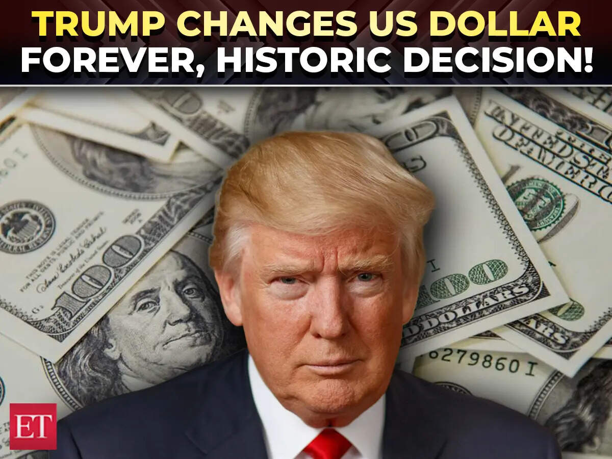Trump rewrites history! In a first since 1861, dollar notes to bear ...