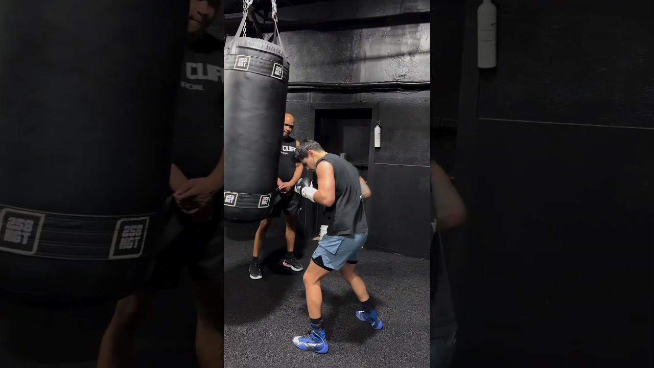 Ryan Garcia working on the right hand he says will KO Devin Haney