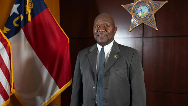 Mecklenburg County Sheriff's Office names Ricky Robbins as chief deputy
