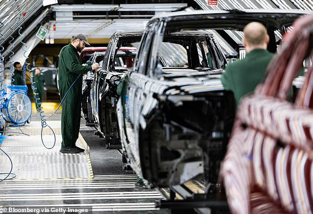 JLR halt production at its biggest UK car factory for a fortnight due ...