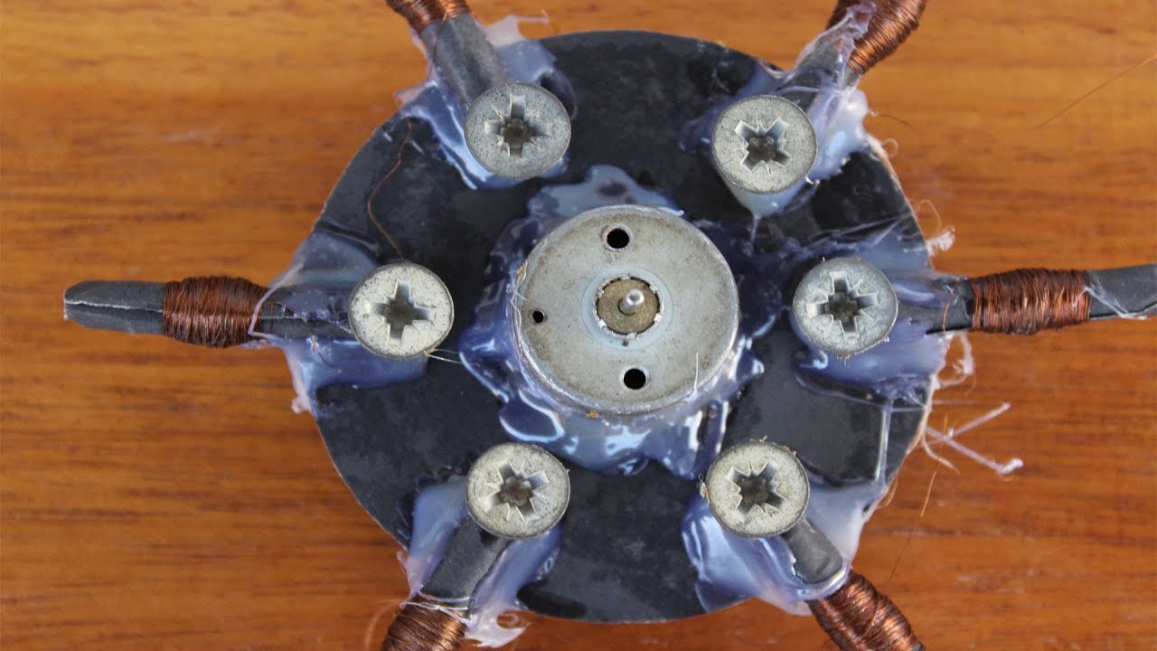 How to make generator at home using DC motor | New project