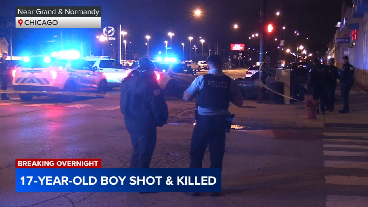 17-year-old boy found shot to death in Northwest Side street, police say