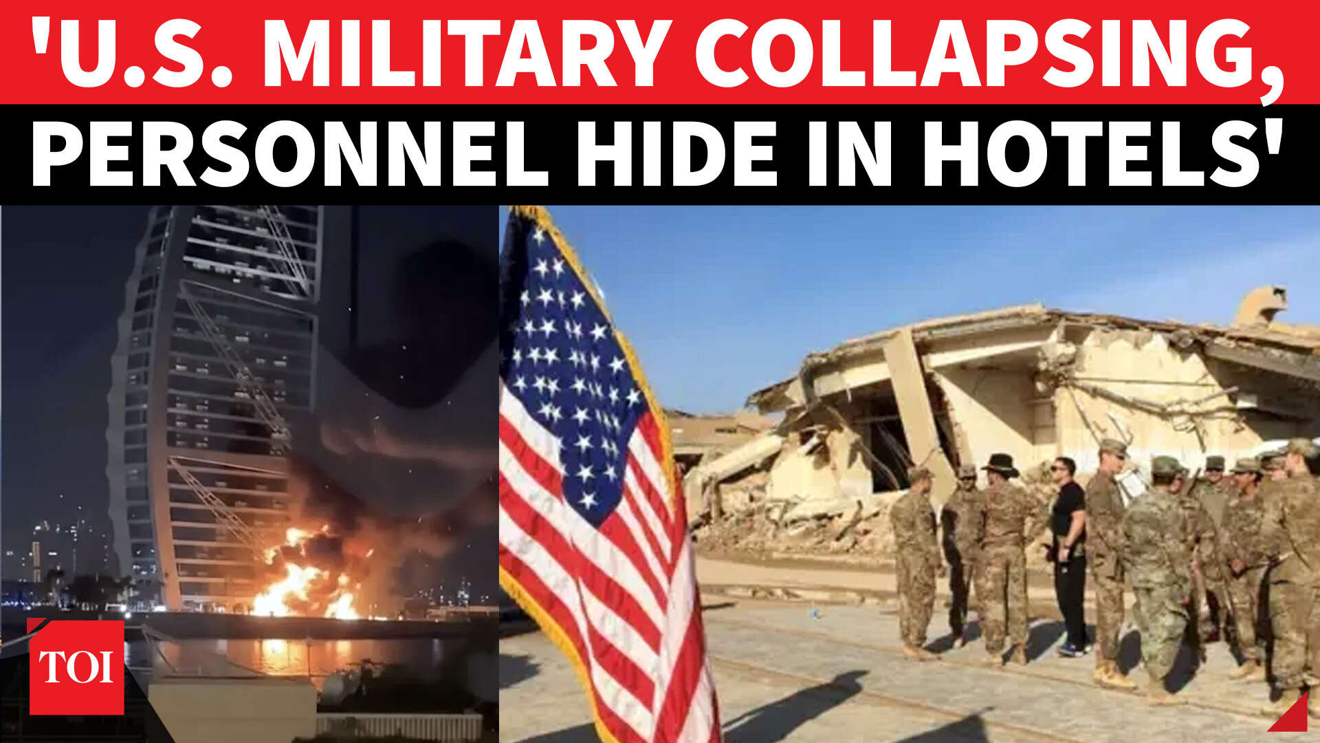 'Will retaliate with everything': Iran claims US troops hiding in ...