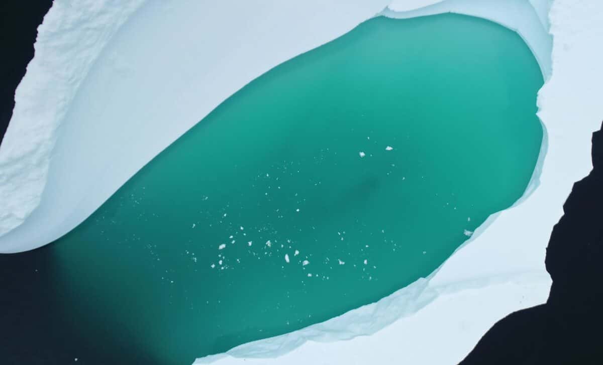 New satellite images reveal Antarctica’s ice changing color... it’s ...
