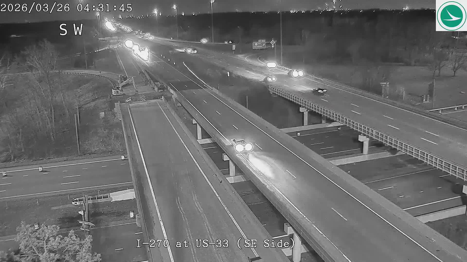 Watch: Driver misses exit, reverses car on Ohio interstate