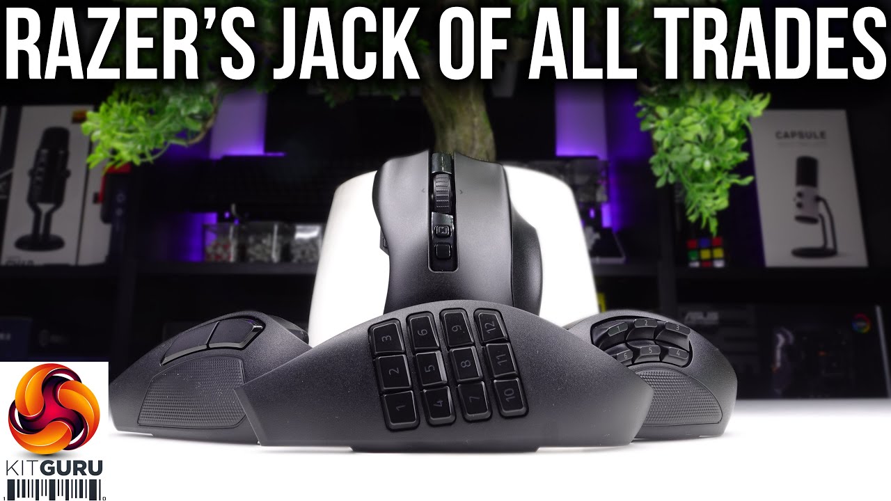 Razer Naga V2 Pro review - swappable side panels!