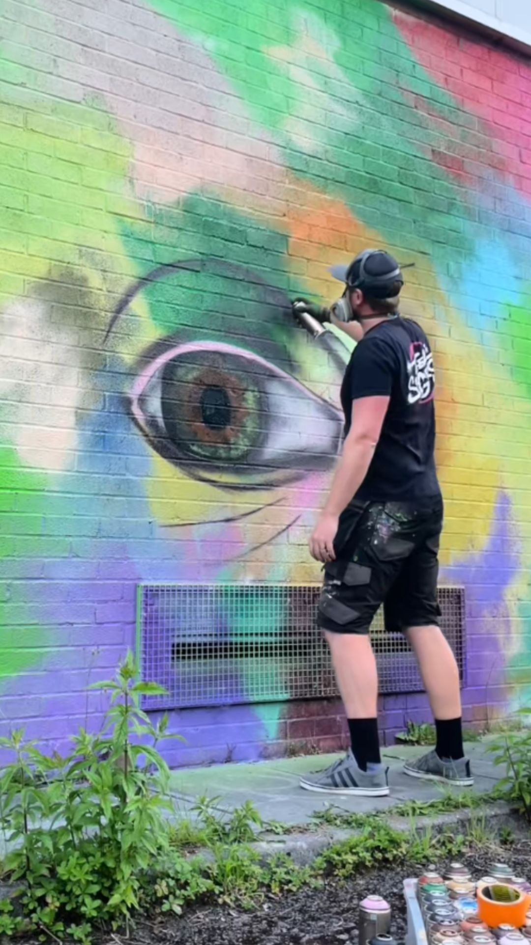 Eye see you artwork: The surprising final reaction