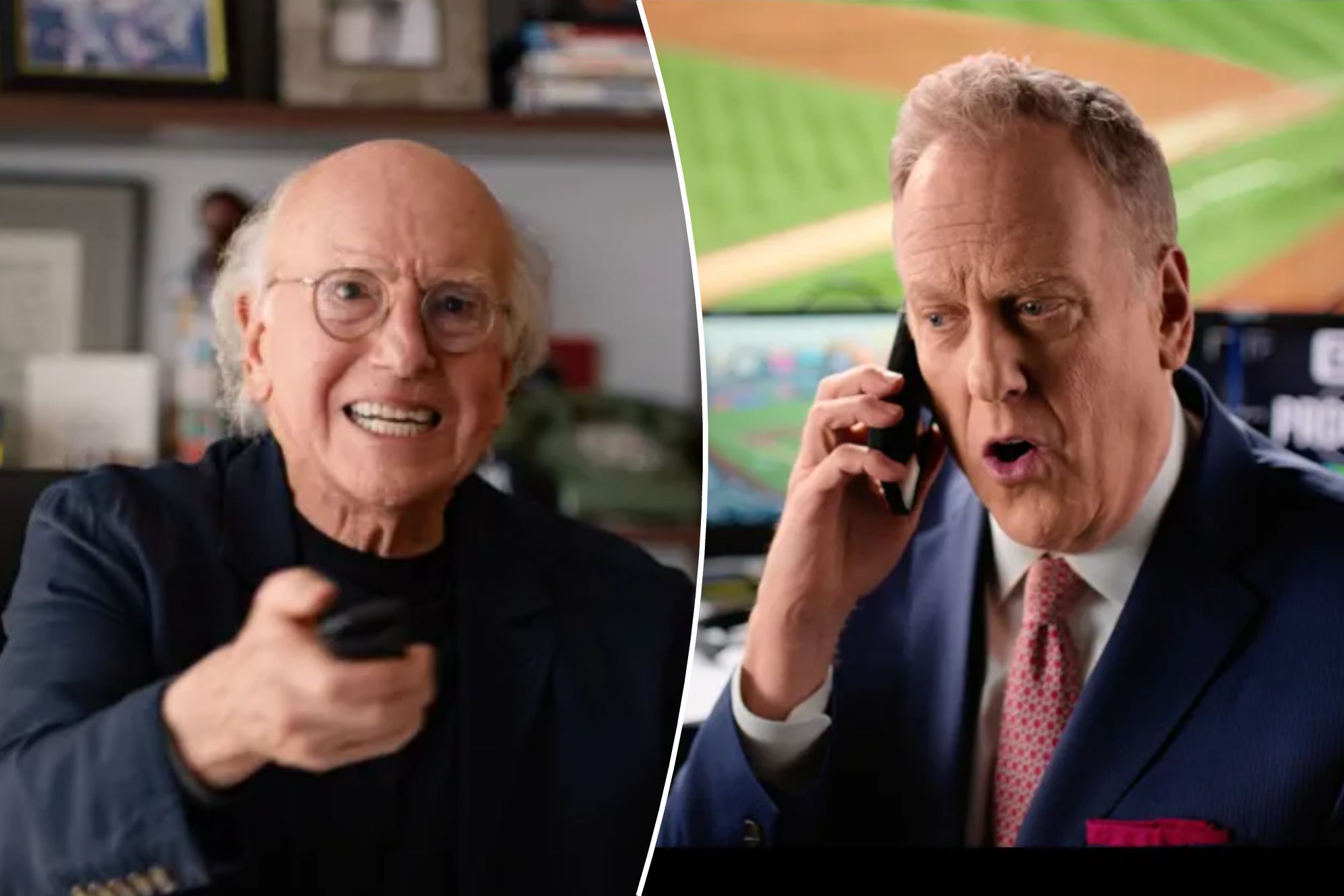 Larry David teams up with Michael Kay in new YES Network ad about ease ...