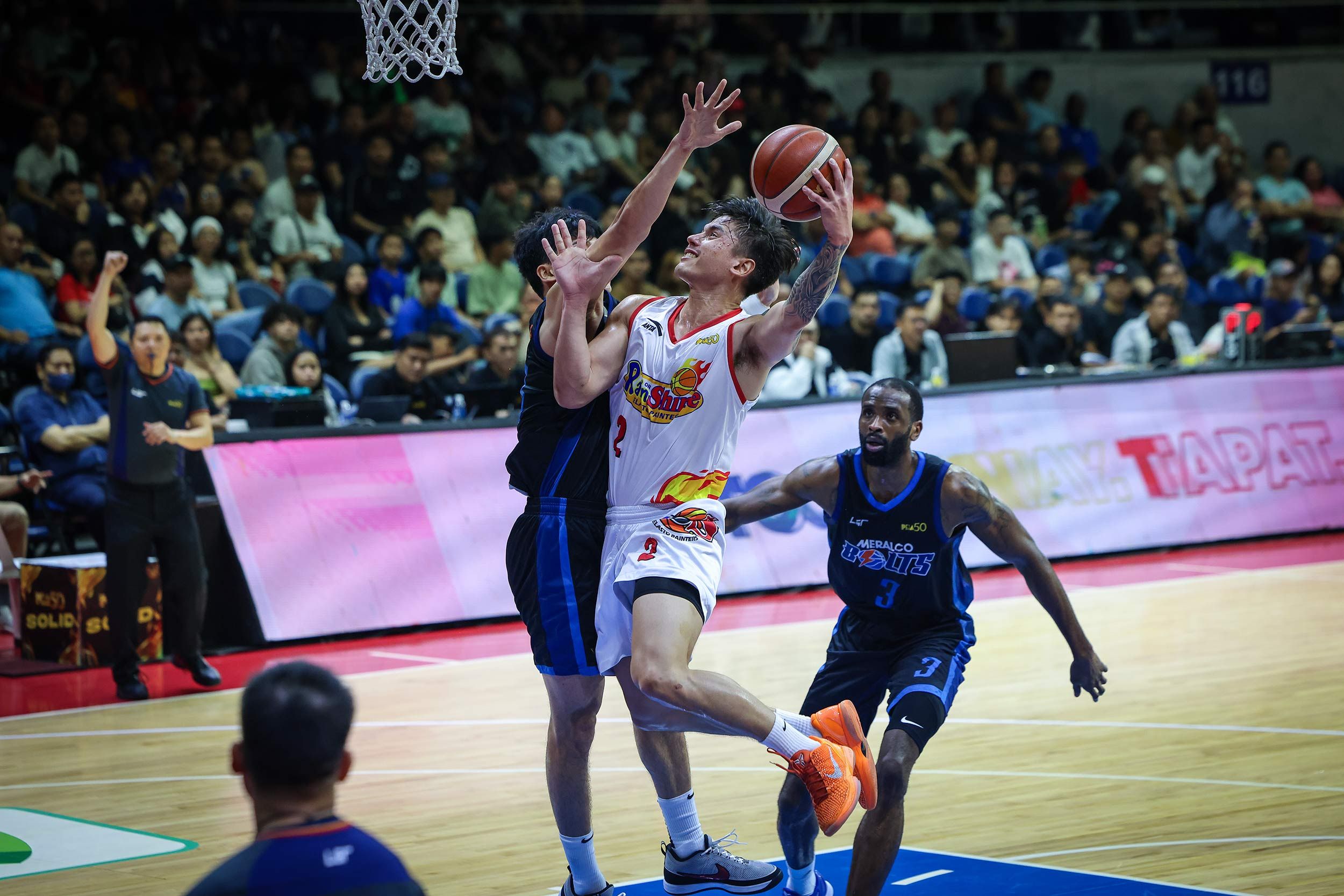 PBA: Johnson-less Rain or Shine fends off Meralco to stay spotless