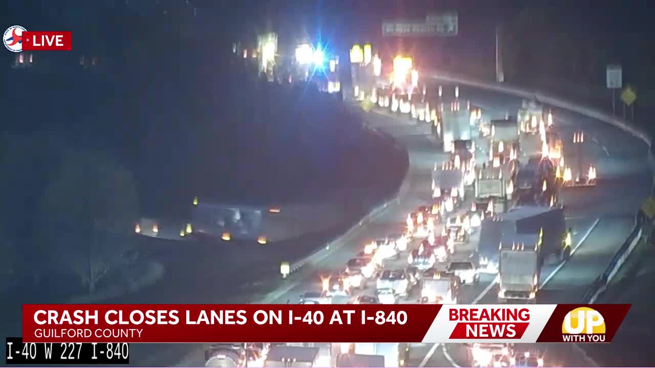 Multiple early morning crashes reported in Piedmont Triad