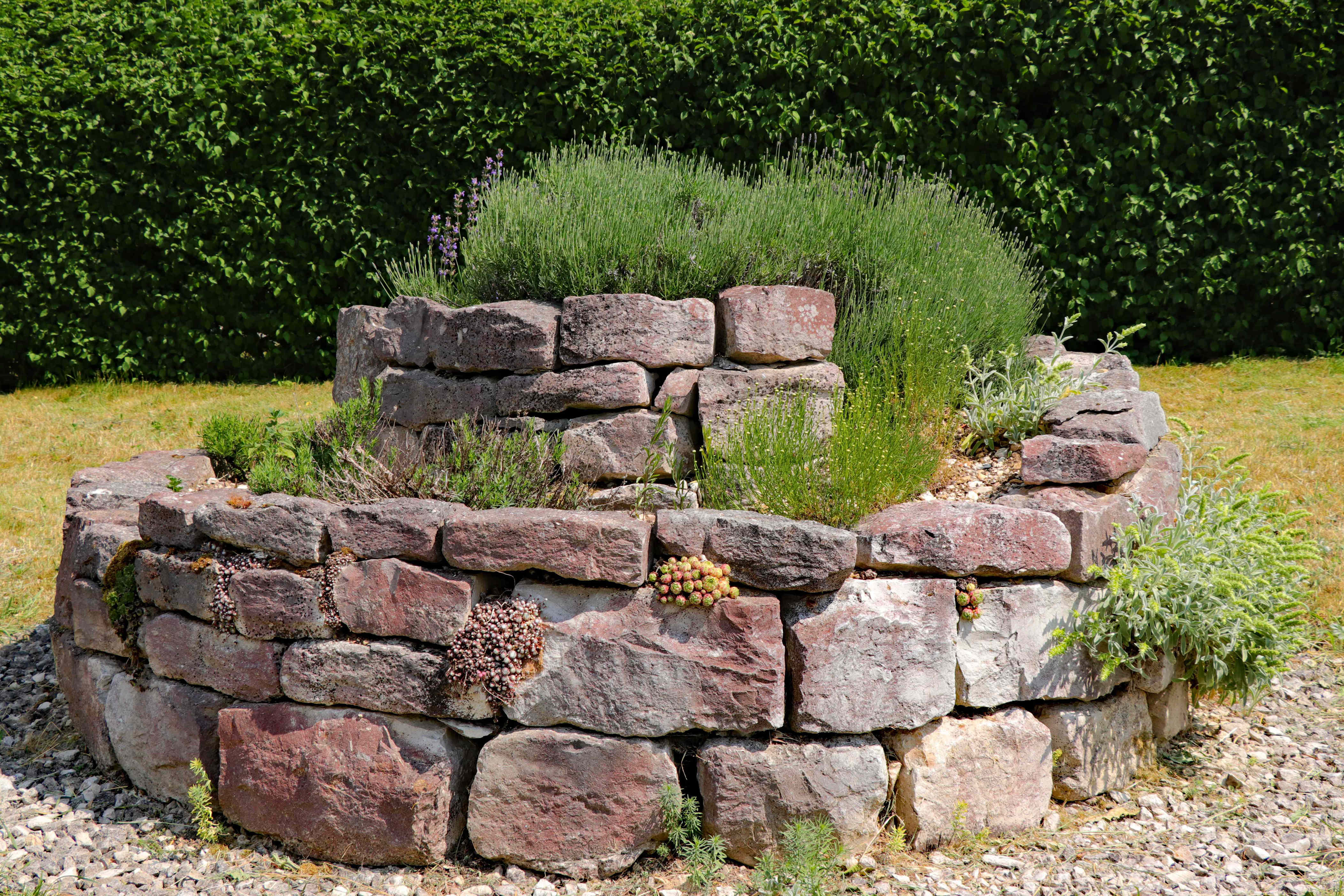 How to build an herb spiral—a compact raised bed for your kitchen garden