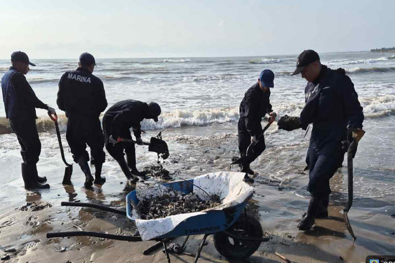 A casi un mes del derrame en el Golfo de México autoridades identifican ...