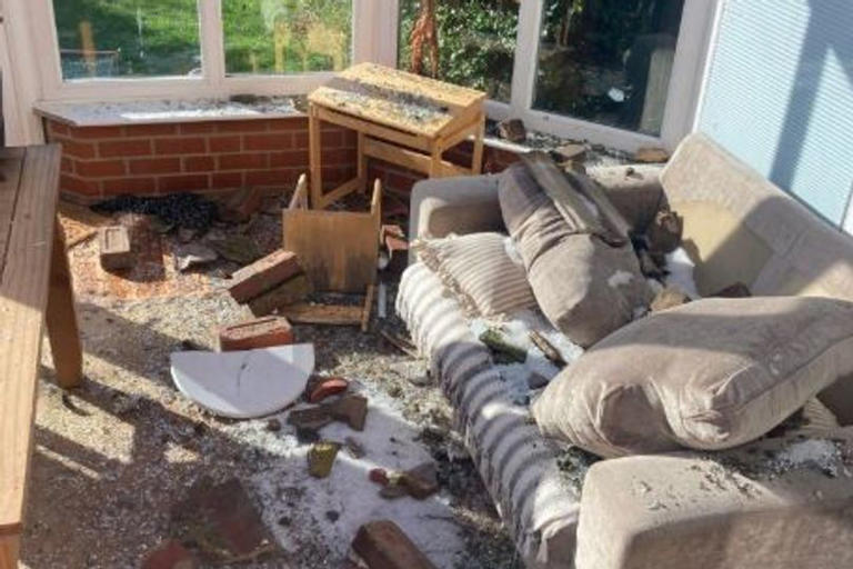 Pregnant mum living in hotel as home 'explodes like grenade gone off'