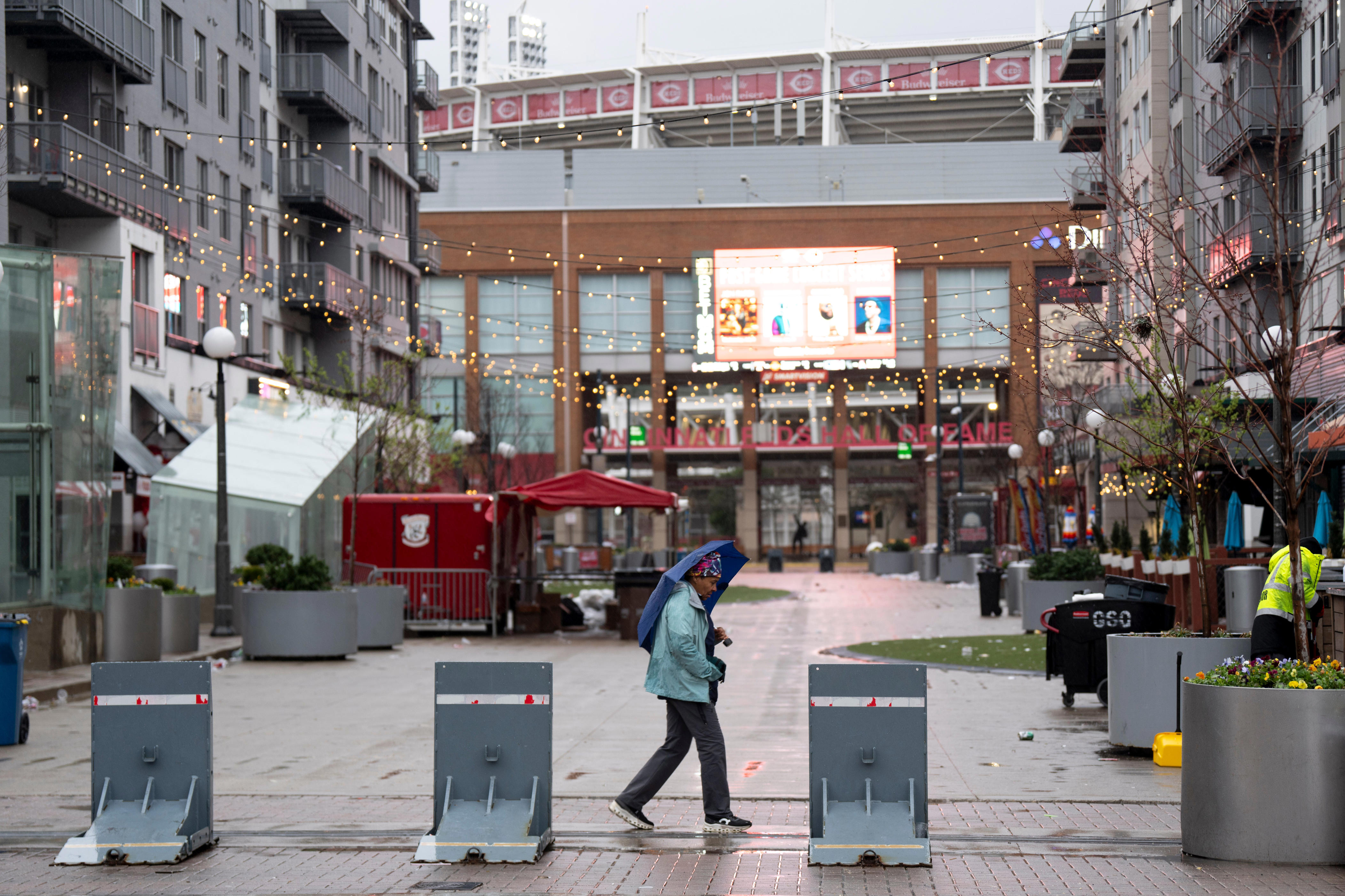 Cincinnati police clear The Banks, make arrests in downtown, OTR after Opening Day<br>
