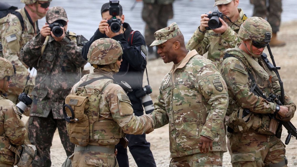 'Trump wouldn’t want to stand next to Black female officer at military ...
