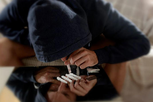 Two UK cities have the highest amounts of cocaine measured in wastewater (file photo)