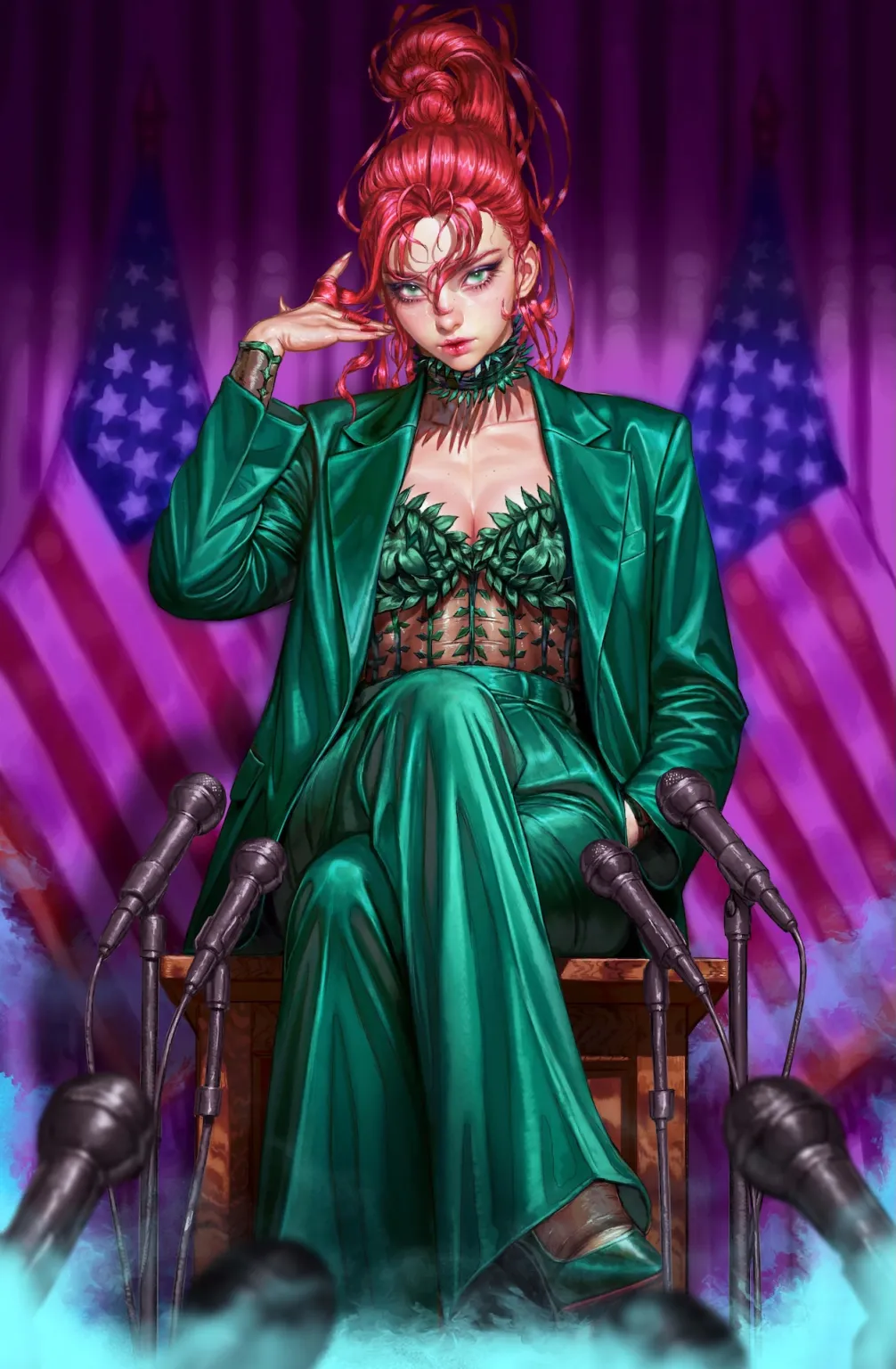 Poison Ivy's daring new design is a direct challenge to DC cosplayers