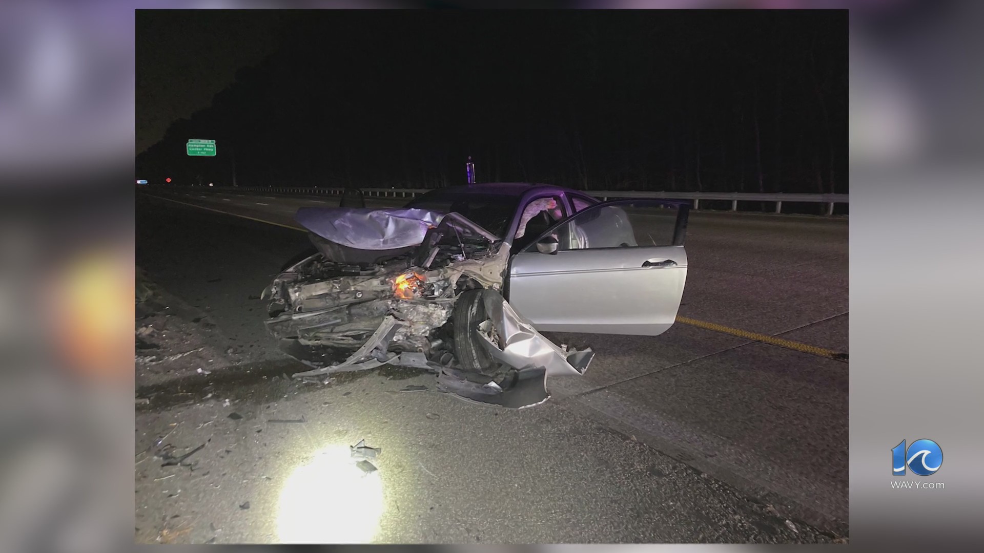 Toddler dies following DUI crash on I-64 in Hampton involving teen driver