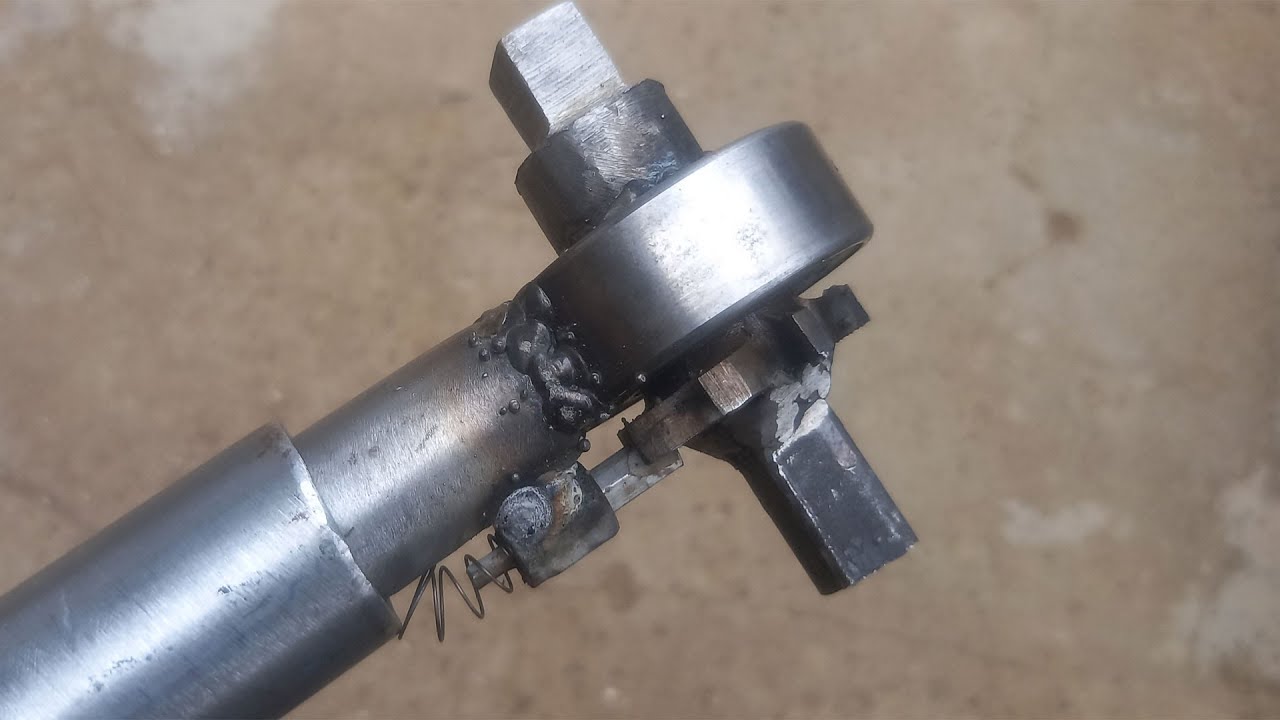 How to make a custom ratchet wrench from scratch | DIY metalworking project
