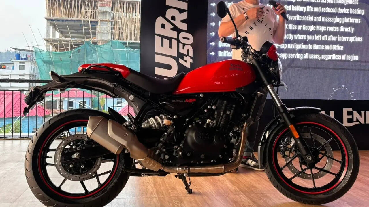 Royal Enfield Guerrilla 450 Apex launched: Prices, changes & key details