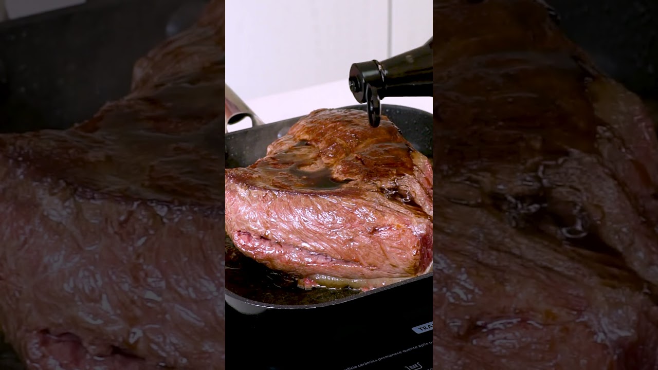 Cortei a picanha no meio e olha no que deu! #picanha #receitas