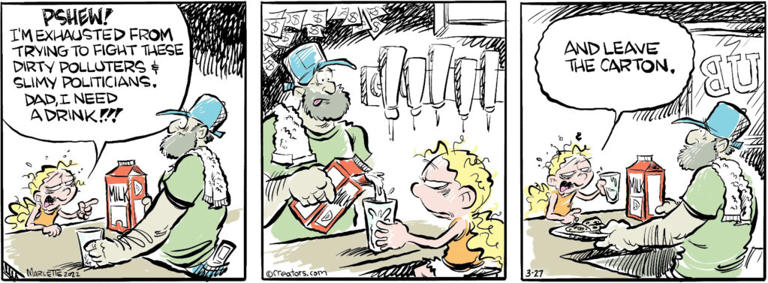 The latest comic strips from the Creators Syndicate (3/27)
