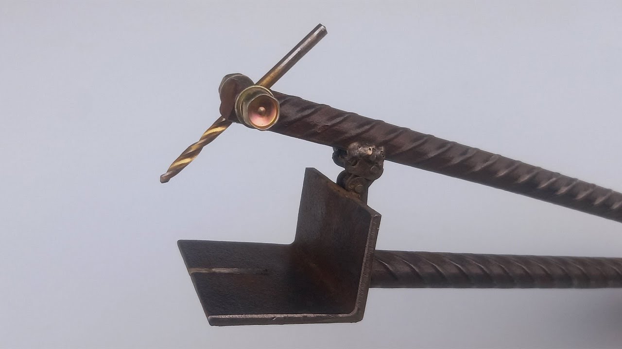 2 genius DIY metalworking tools you can make at home | adjustable drill ...