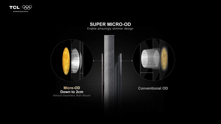 TV TCL C7L : Mini LED SQD Gen 8, HDR Dolby Vision, Dolby Atmos ...