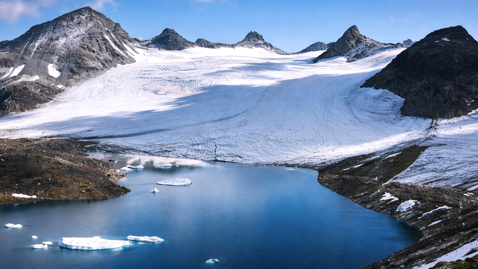 Have you ever seen ice fields this massive?