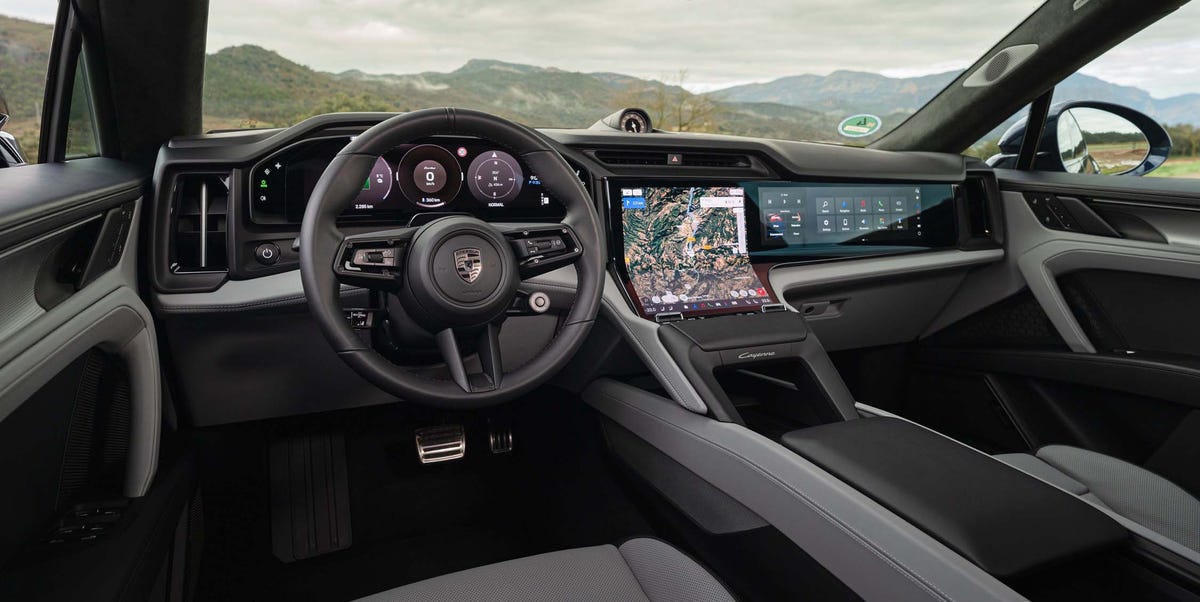 Take a peek inside the 2026 Porsche Cayenne Electric