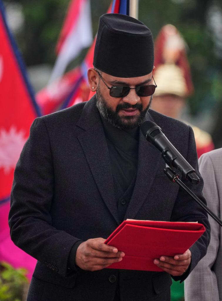 Rapper Balendra Shah assumes the position of prime minister of Nepal