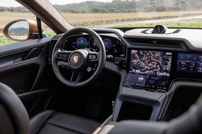 Take a peek inside the 2026 Porsche Cayenne Electric