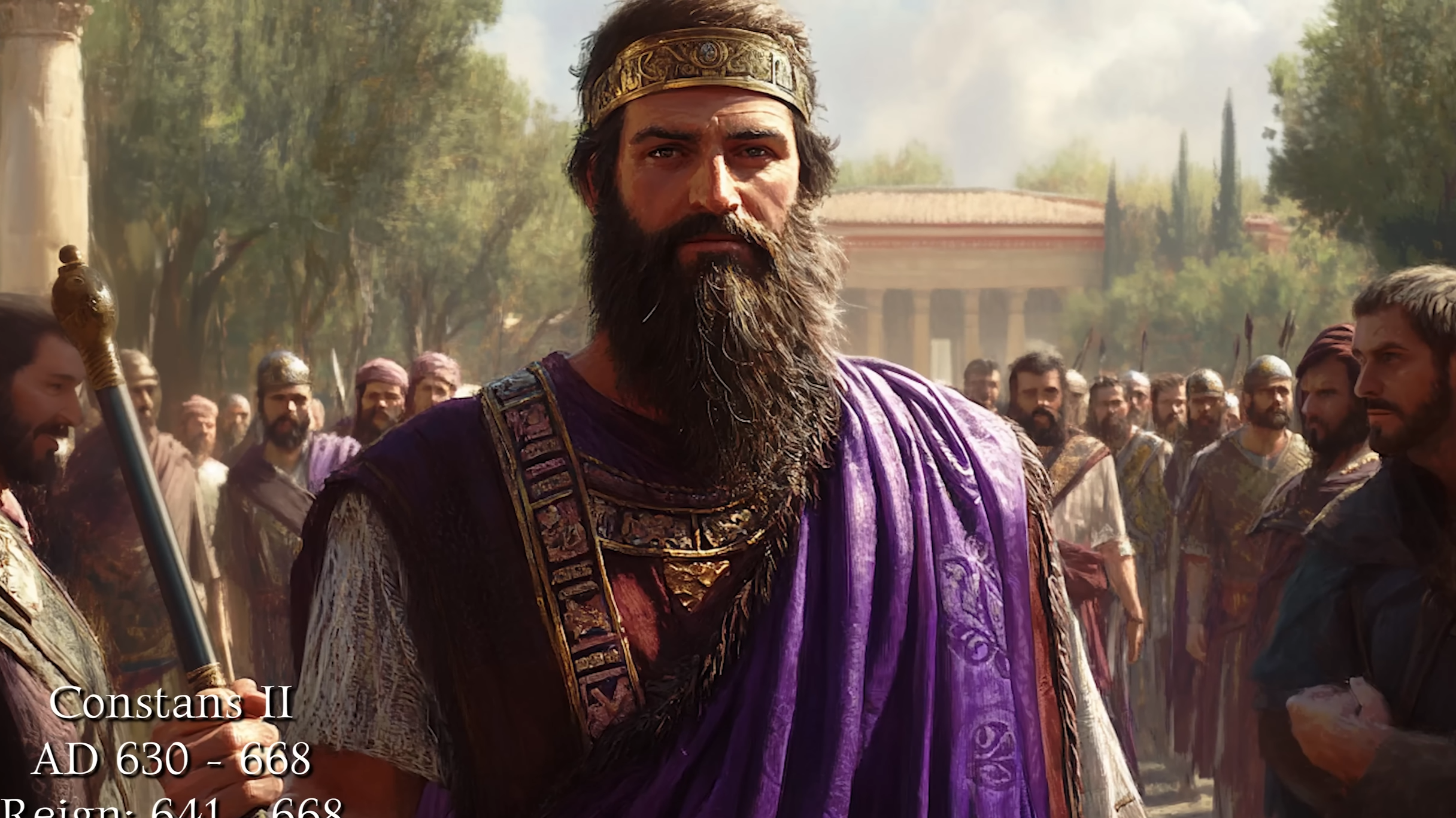 The last emperor to walk ancient Rome