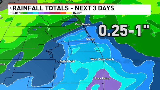 Increasing rain and windy conditions expected this weekend