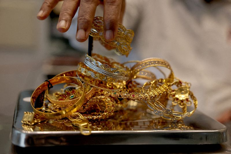 Gold jumps over 3% on dip-buying as investors track Middle East tensions<br>
