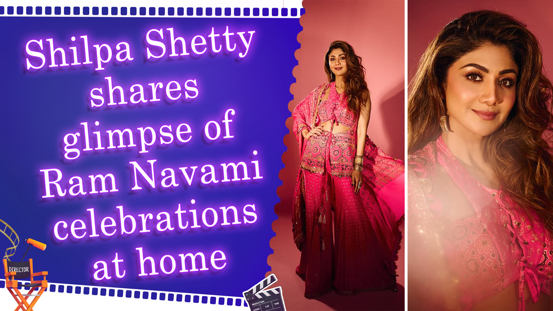 Shilpa Shetty celebrates Ram Navami with traditional halwa puri feast ...