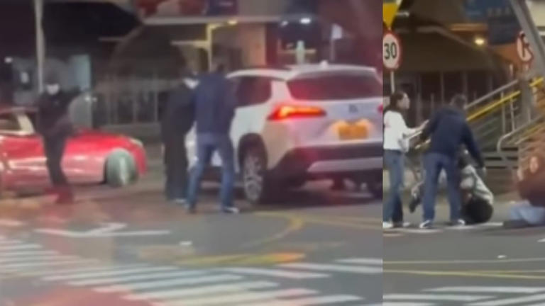En video | Así le robaron el carro a una familia bogotana en la calle ...
