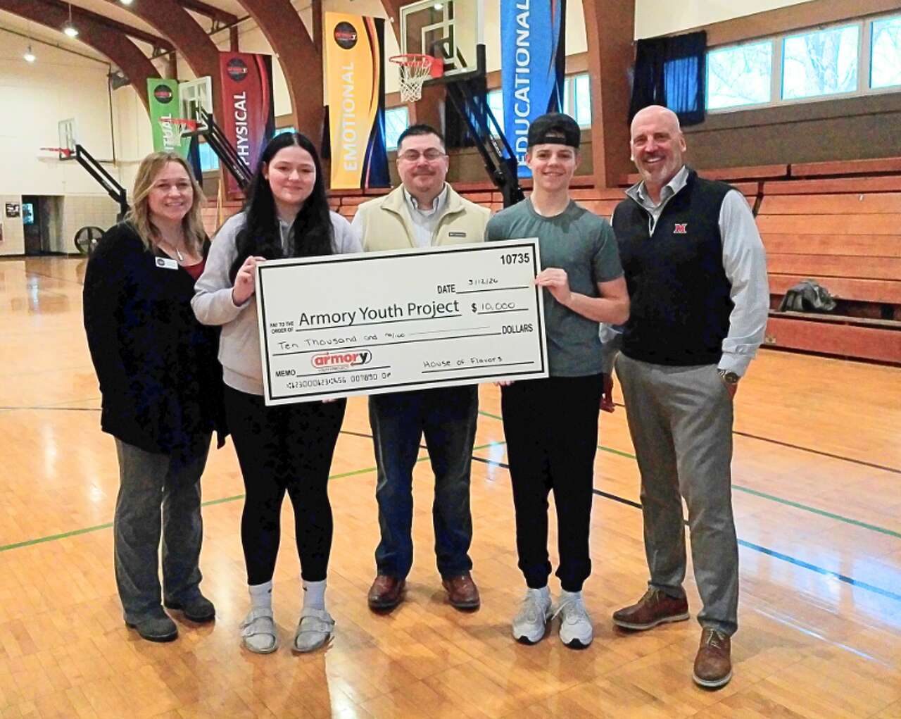 Armory Youth Project receives $10,000 grant