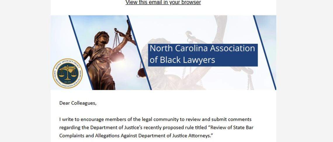 Read NC attorneys' letter warning DOJ rule could curb oversight. How to ...