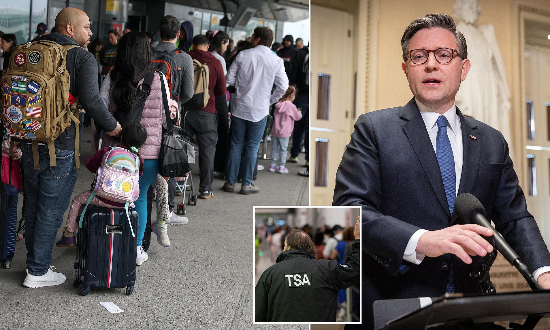 Hardline Republicans throw DHS funding bill into chaos as millions of ...