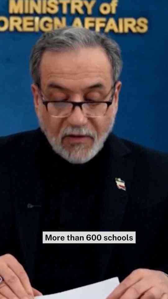 Iran’s foreign minister has urged the UN to condemn a strike on Shajareh Tayyebeh Elementary School, which killed 175 people<br><br>