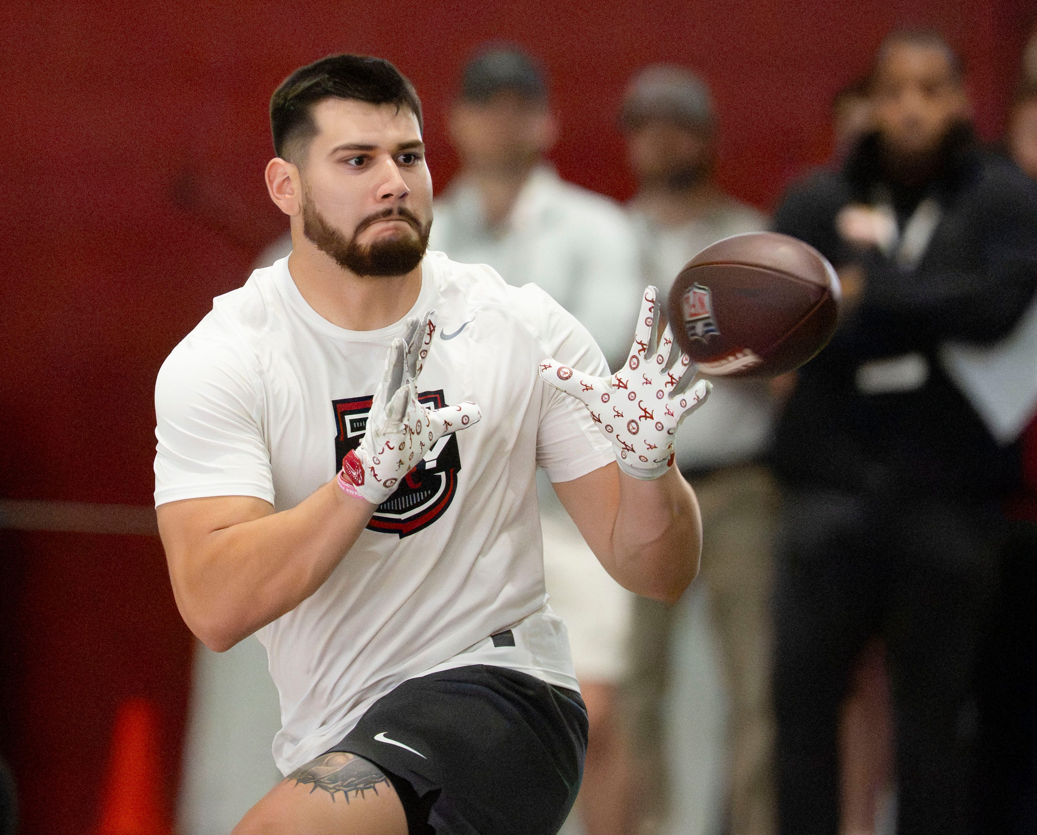 Ravens pick Alabama TE Josh Cuevas in NFL draft fifth round: Highlights ...