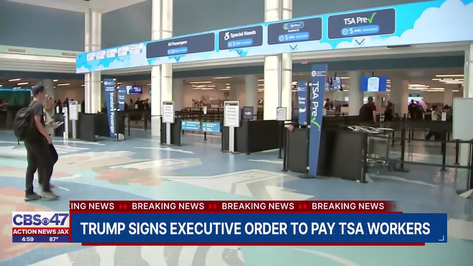 Trump bypasses House deadlock, orders immediate pay for TSA agents amid ...