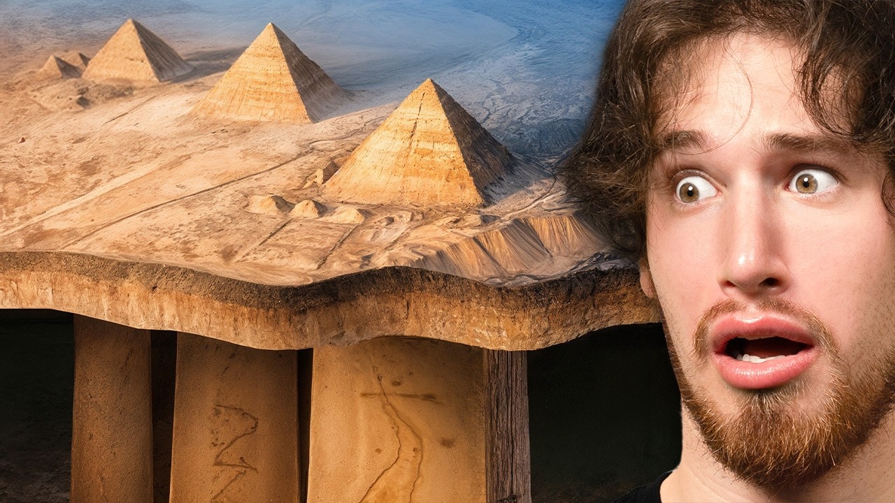 I discovered the pyramids' hidden truths 🤯