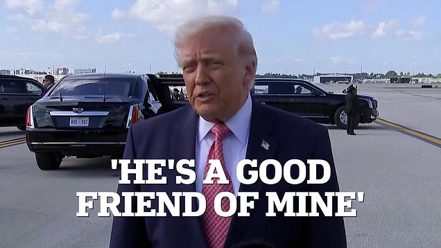 Donald Trump reacted to Tiger Woods' rollover car crash in Florida