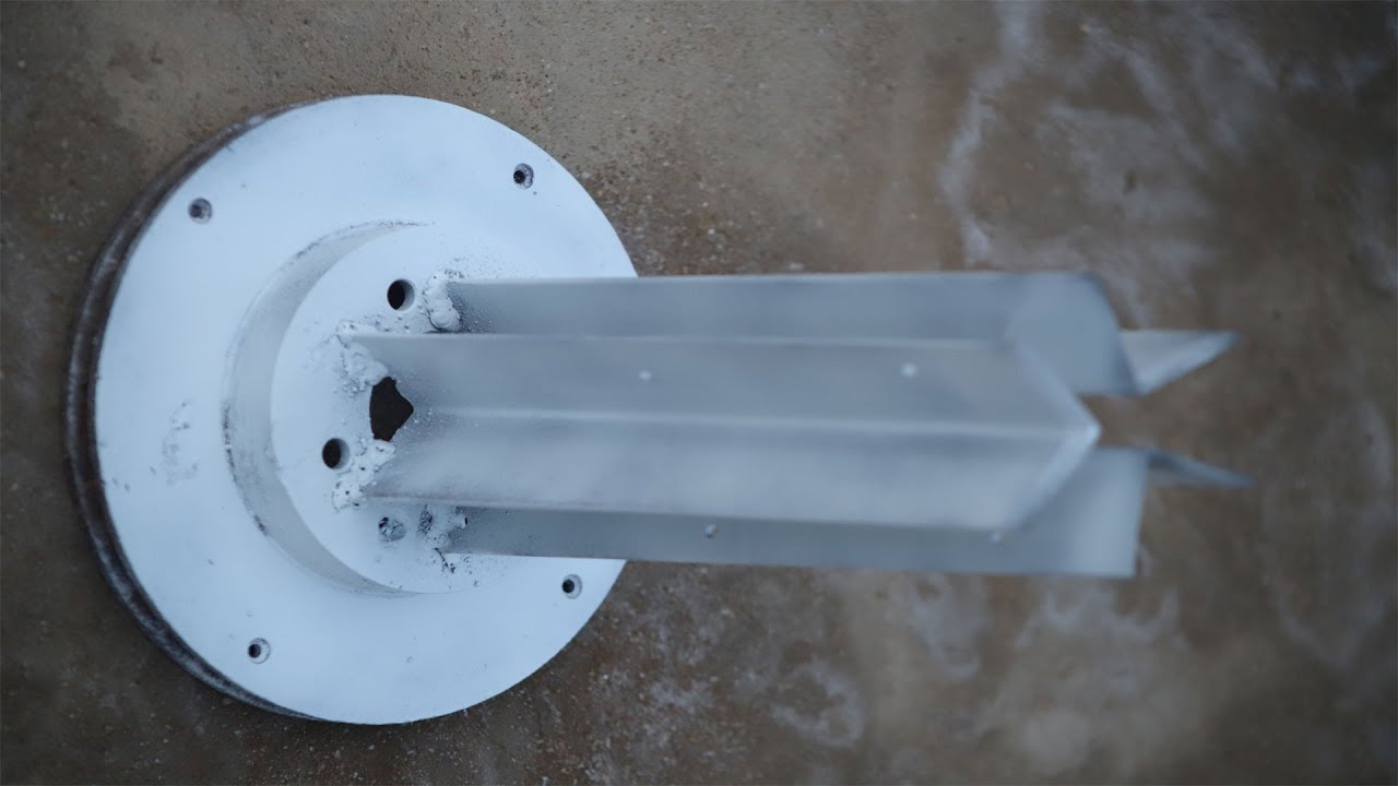 DIY manual wood splitter from scrap: Easy kindling maker with brake ...