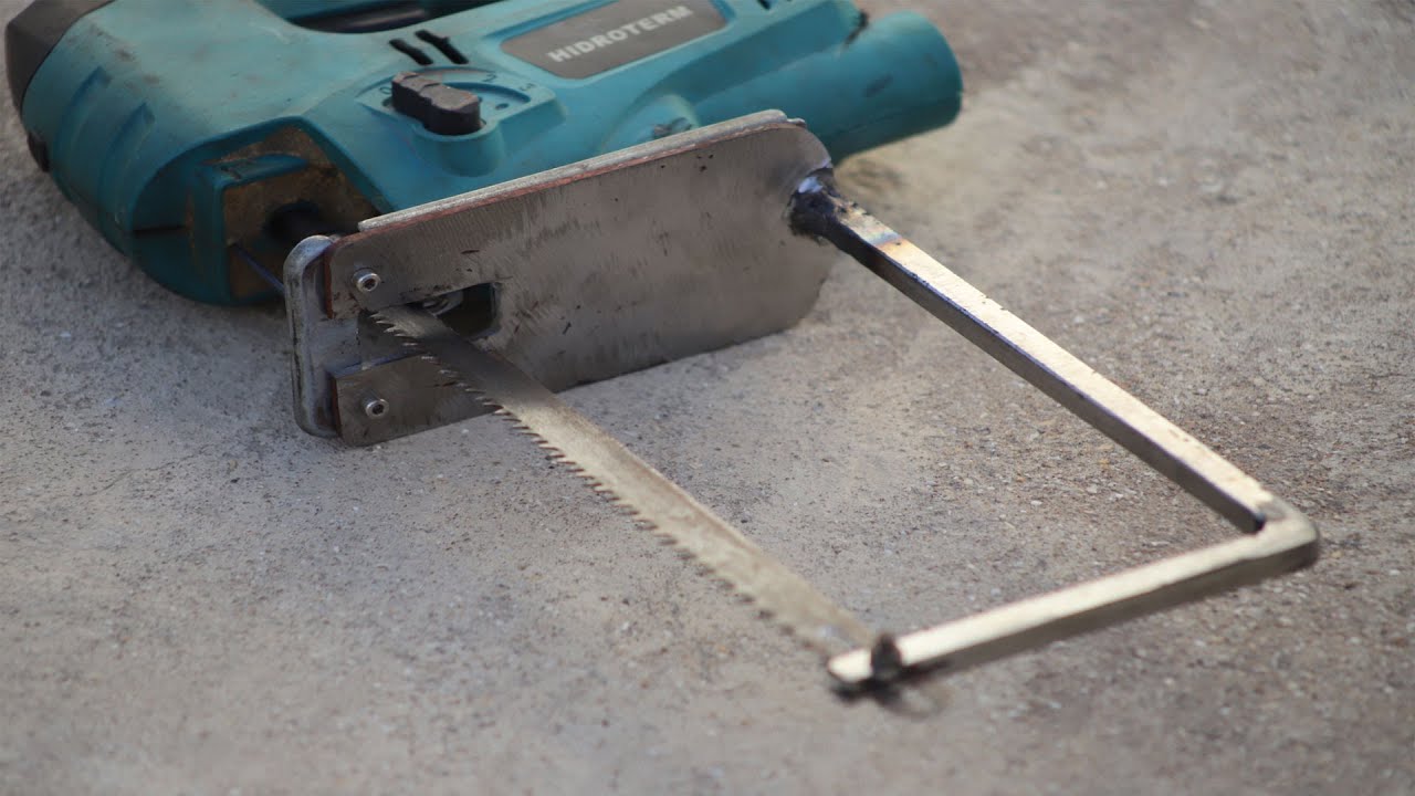 DIY jigsaw upgrade: Build a powerful homemade reciprocating saw!
